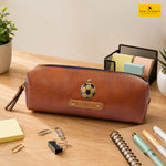 Tan Pencil Pouch