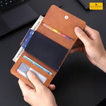 Tan Pop Up Card Holder Wallet For Men
