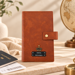 Travel Passport Holder - Metal Name Edition