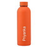 H2GO - PERSONALISED HOT & COLD BOTTLE - TANGERINE - Free Personalization