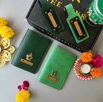 Personalized Couple Passport Covers & Free Luggage Tags