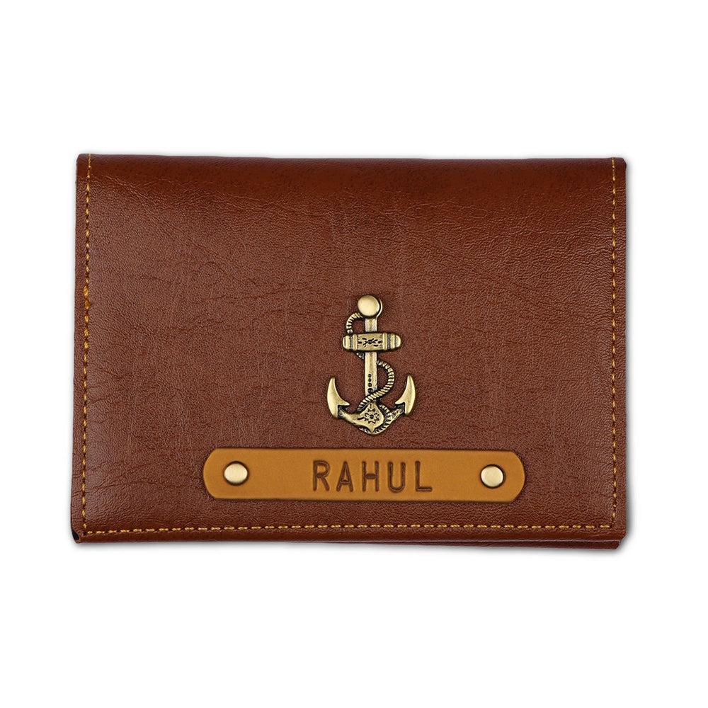 Tan Folding Card Holder - The Junket