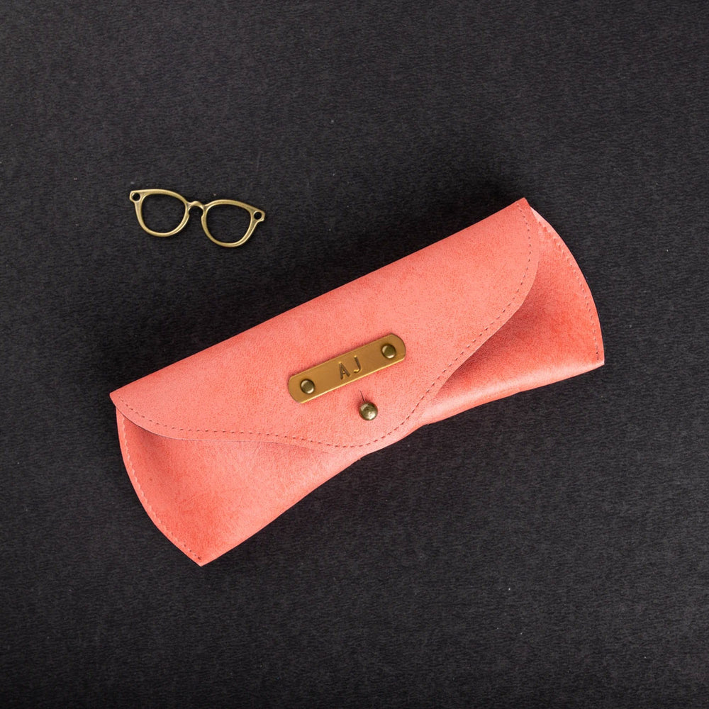 
                  
                    Peach Eyewear Case - The Junket
                  
                