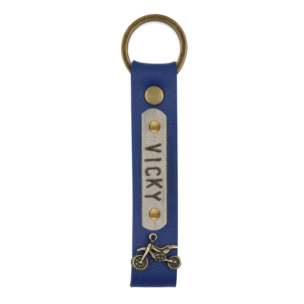 Navy Blue Keychain - The Junket