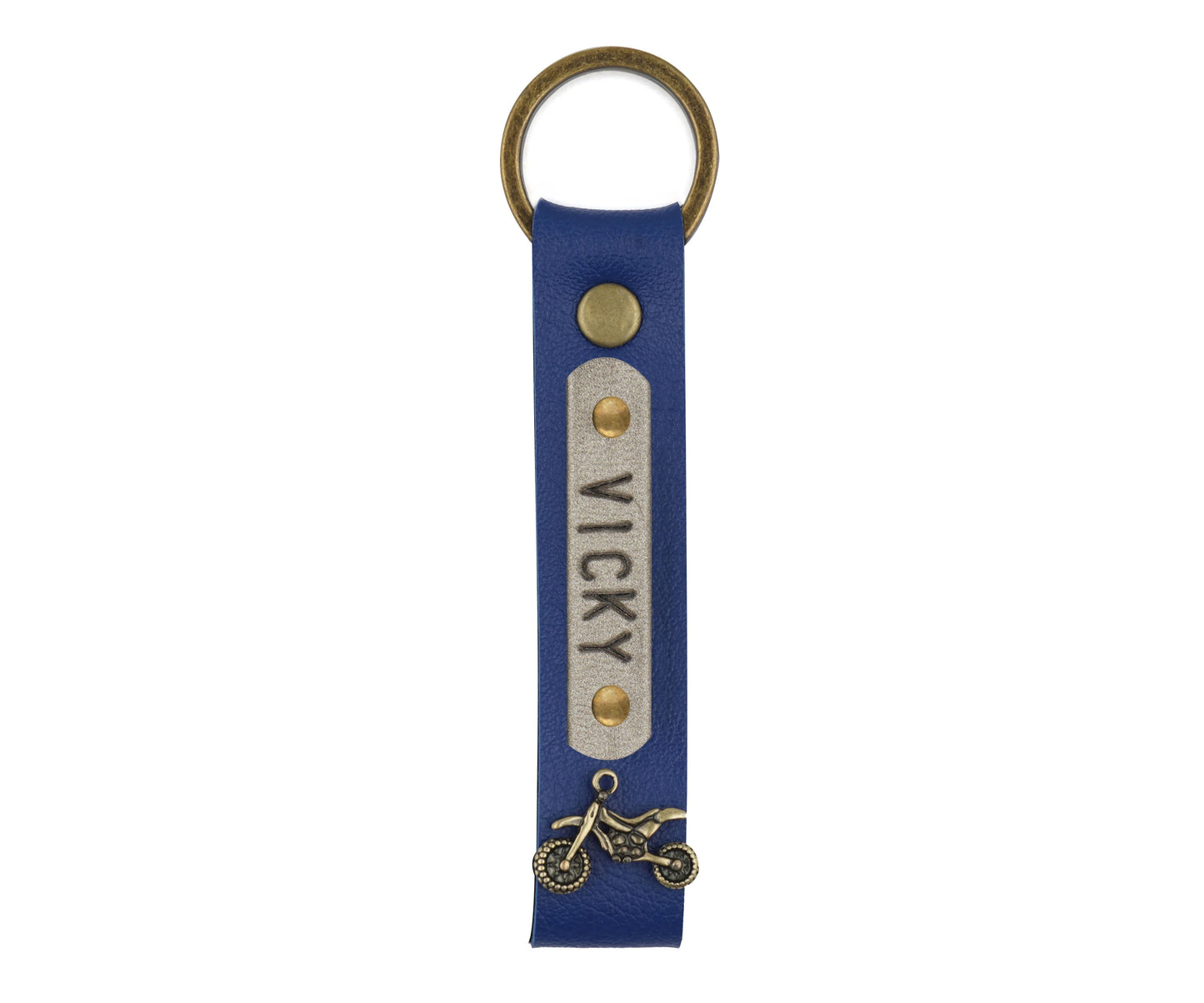 Navy Blue Keychain - The Junket