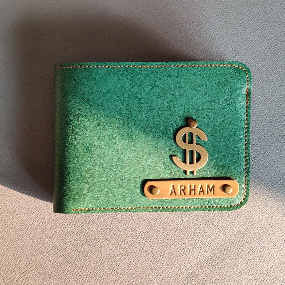 Emerald Green Mens Wallet - The Junket