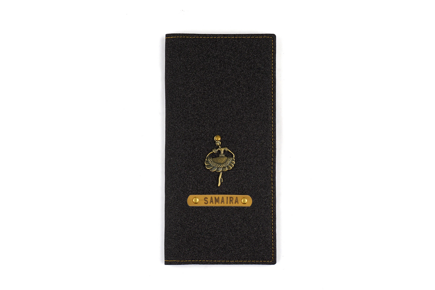 Black Glitter Travel Folder - The Junket