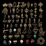 Rose Gold Glitter Travel Folder