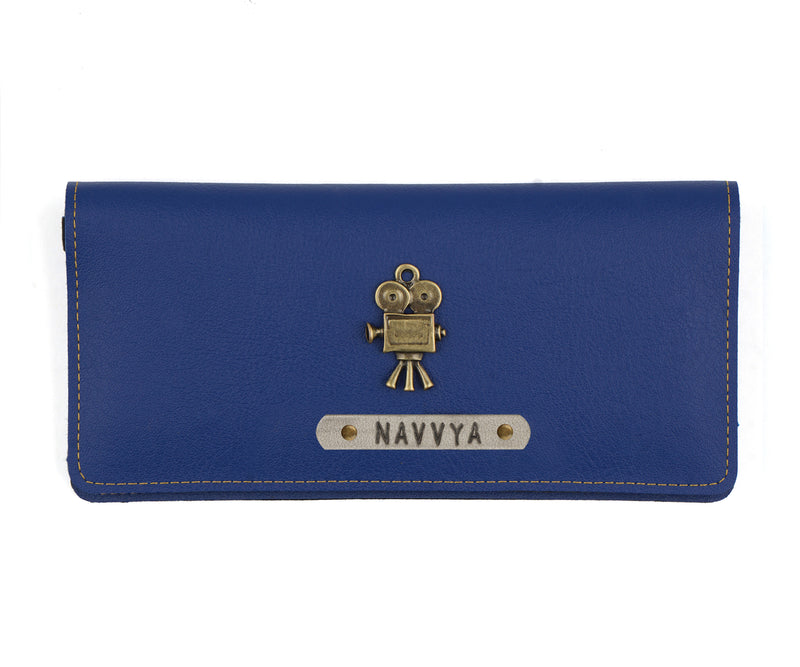 Navy Blue Womens Wallet - The Junket