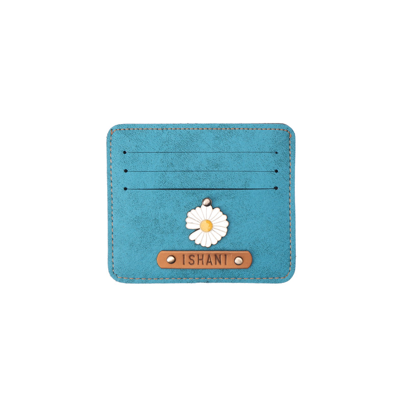 Turquoise Card Holder