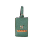 Emerald Green Luggage Tag - ID slot
