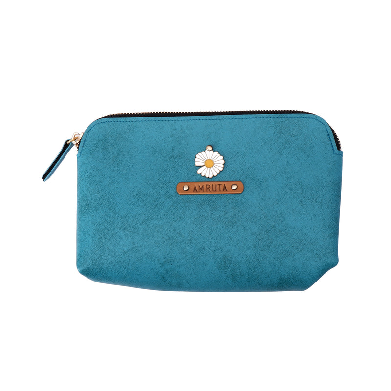 Turquoise Travel Pouch
