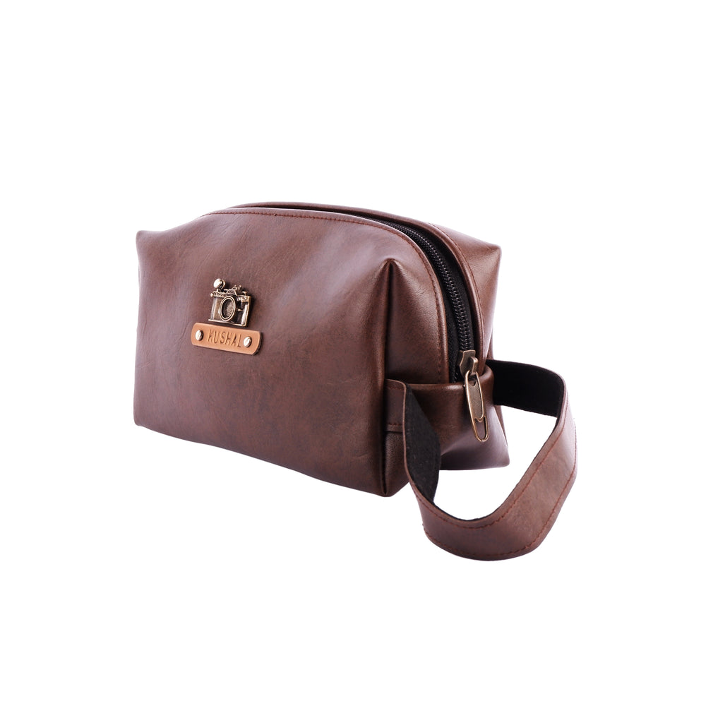 
                  
                    Dark Brown Accessories Pouch

                  
                
