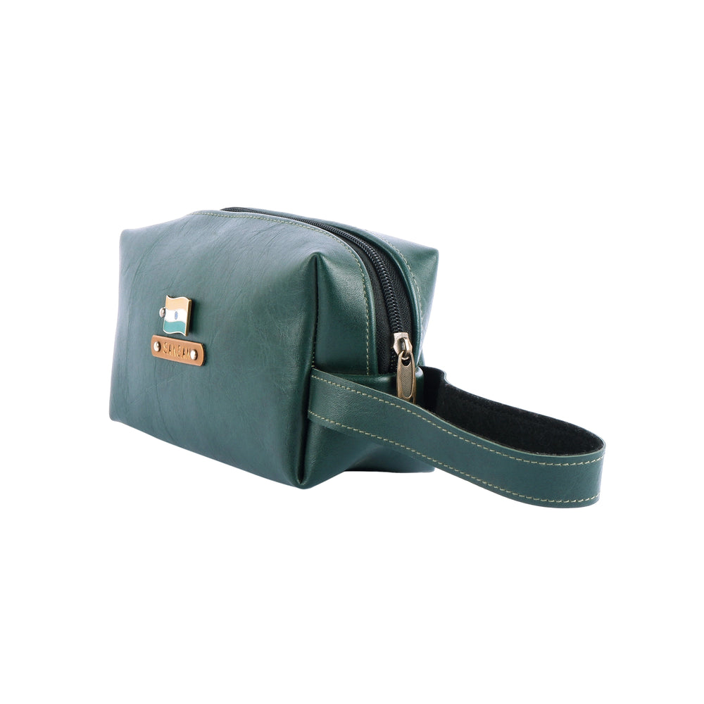 Forest Green Accessories Pouch
