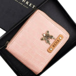 Blush Pink Womens Zip Wallet - Small