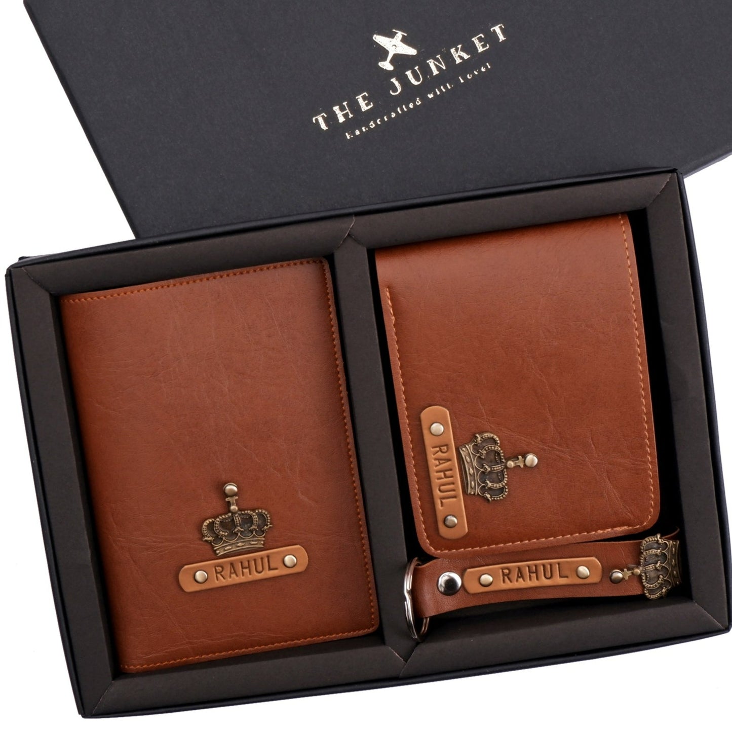 Custom Wallet Set Personalized/Custom Wallets for Men - Men's Wallet/Purse Gift Set ...