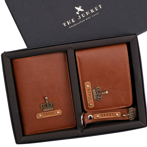Personalized 3-in-1 set for Men - Wallet, Keychain, Pen | Gift for Men | Men  Wallet | Men Accessories | Shopping Smart