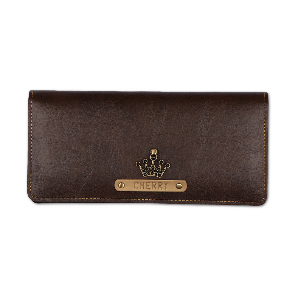 Dark Brown Womens Wallet
