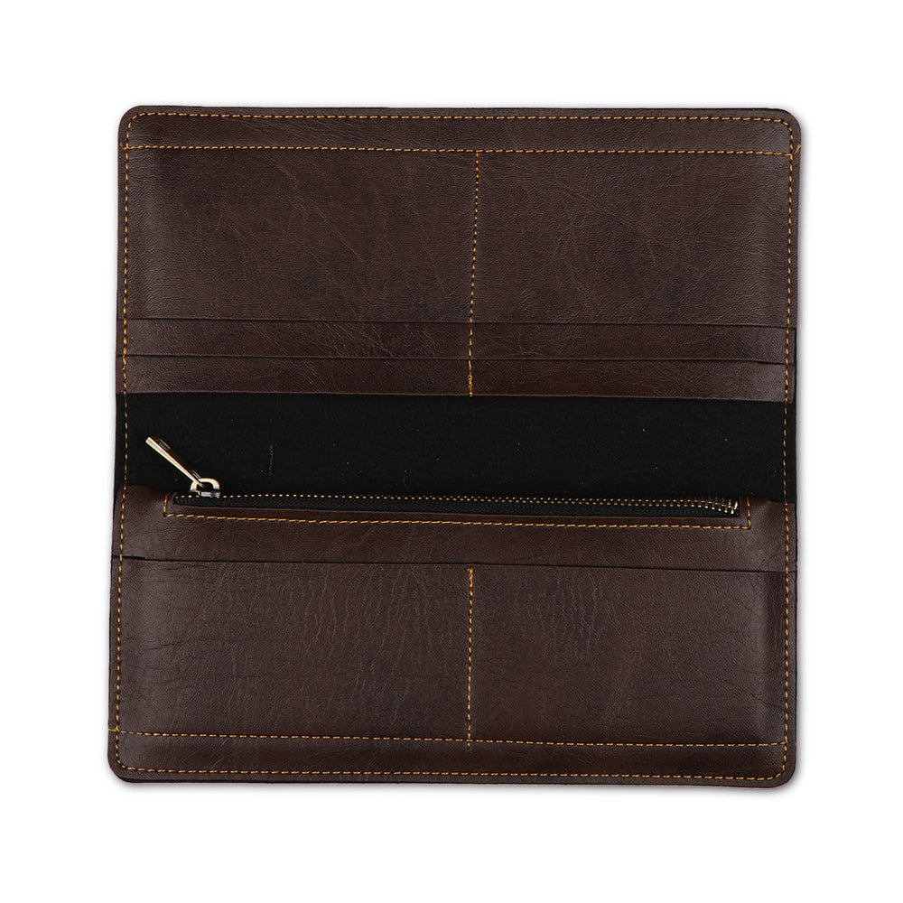 Dark Brown Womens Wallet - The Junket