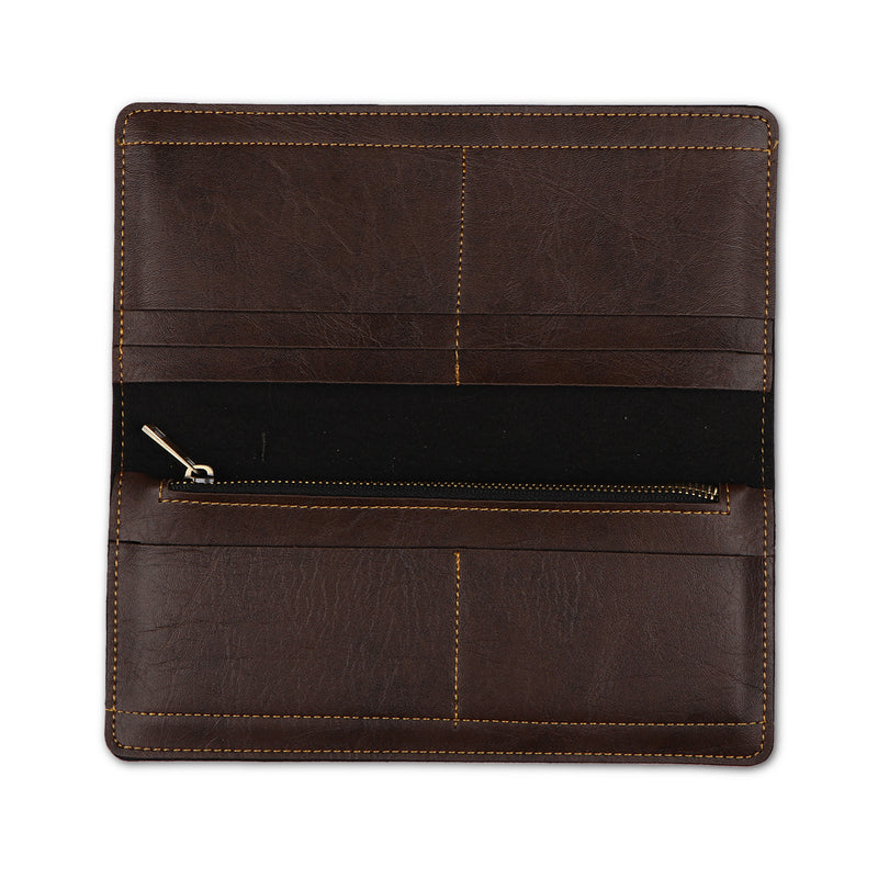 Dark Brown Womens Wallet - The Junket