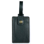 Forest Green Luggage Tag - ID slot