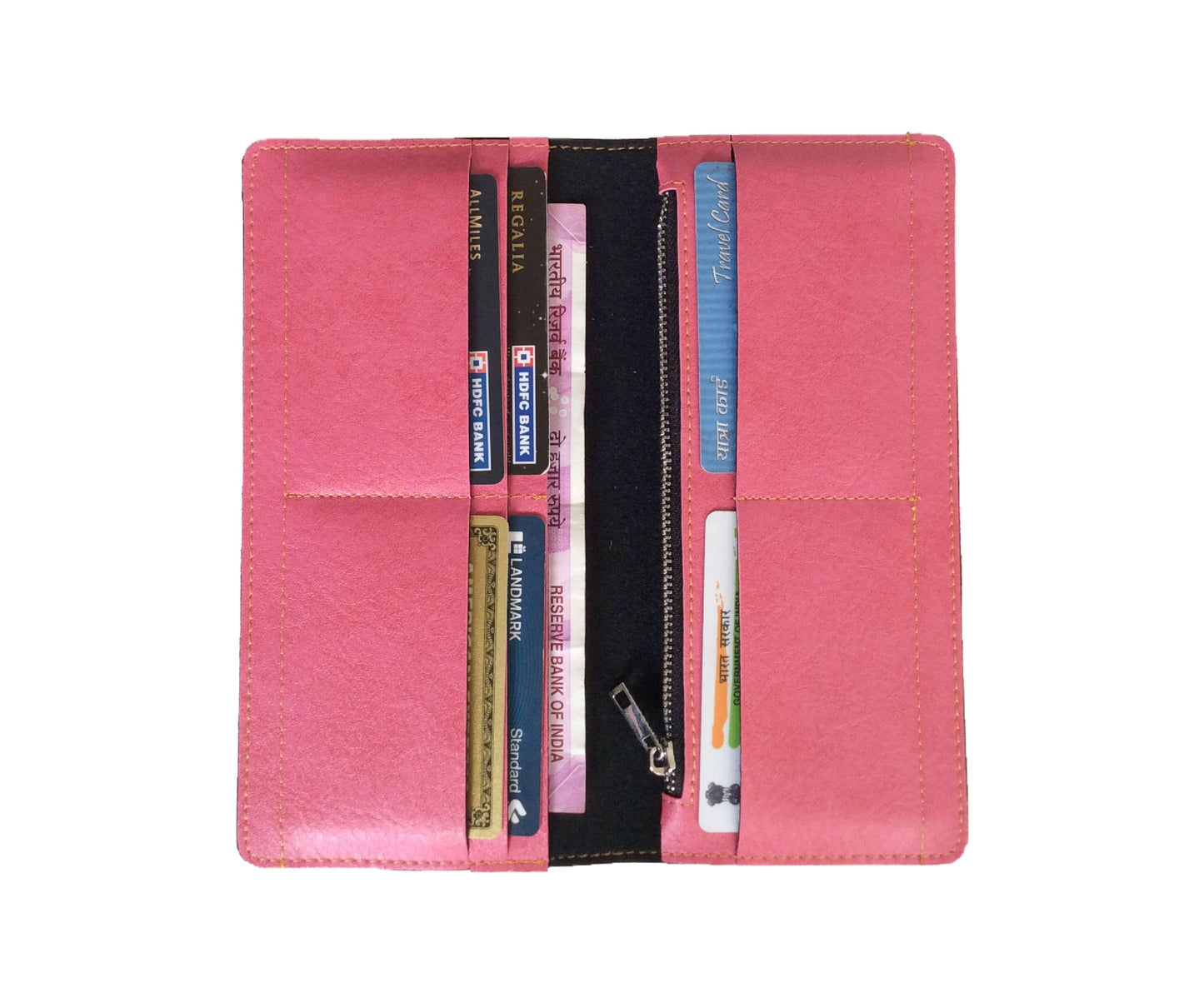 Pink Womens Wallet - The Junket