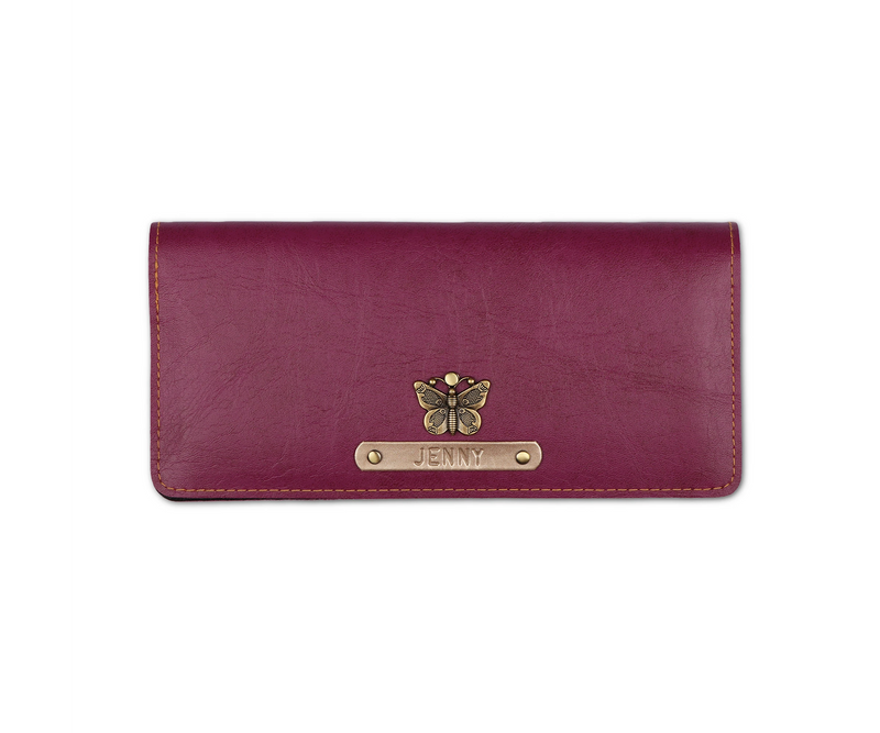 Purple Womens Wallet - The Junket