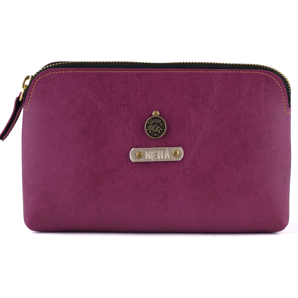 
                  
                    Purple Travel Pouch - The Junket
                  
                