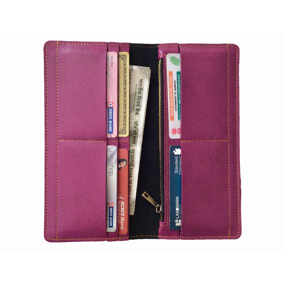 
                  
                    Purple Womens Wallet - The Junket
                  
                