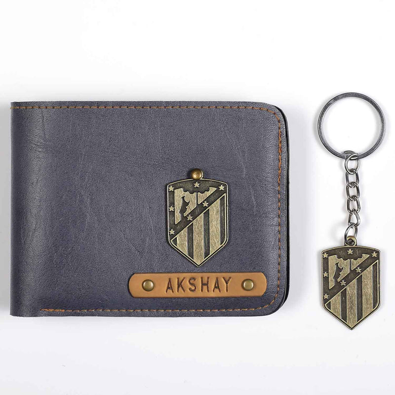 Personalised Mens Wallet - Atletico Madrid
