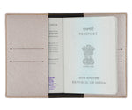 Rose Gold Textured Passport Cover - The Junket