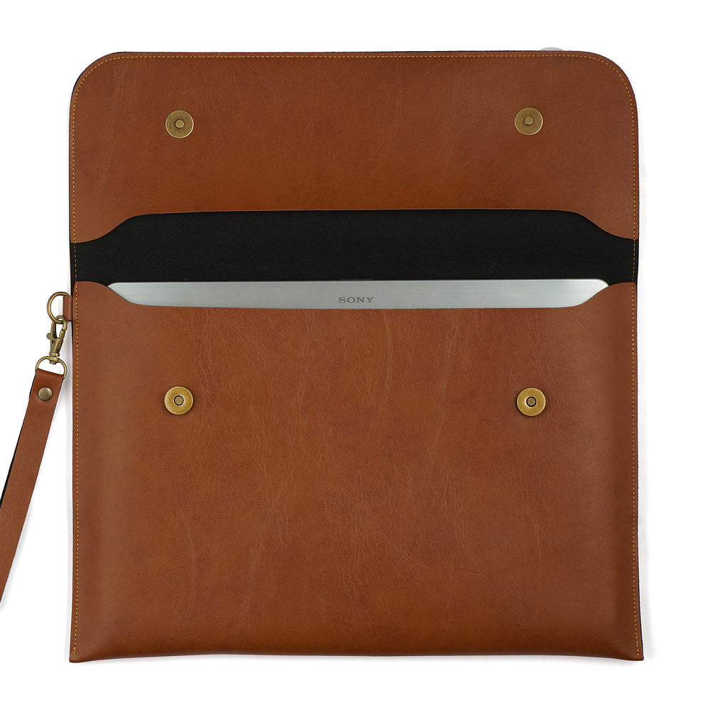 Tan Laptop Sleeve - The Junket