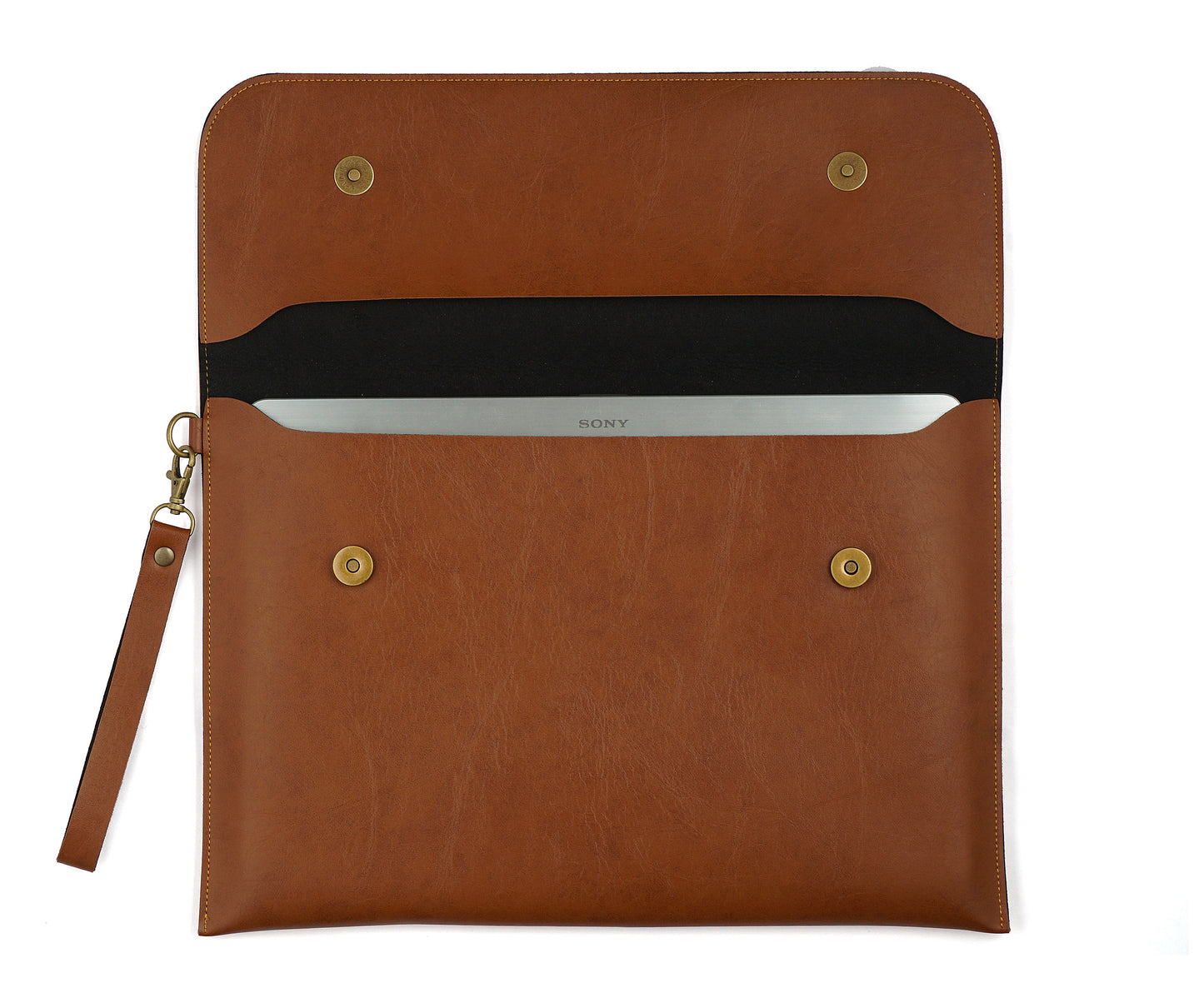 Tan Laptop Sleeve - The Junket