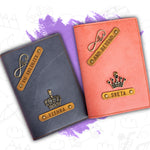 To Infinity & Beyond - Personalized Couple Passport Cover