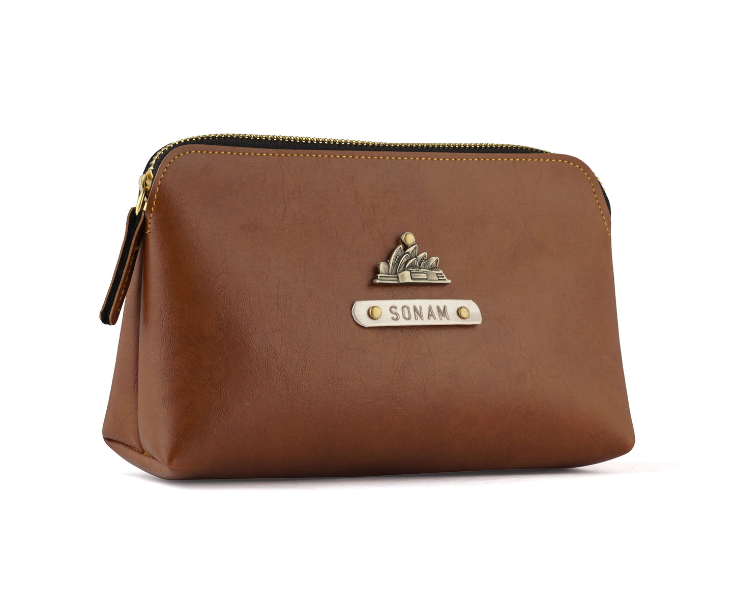 Tan Travel Pouch - The Junket