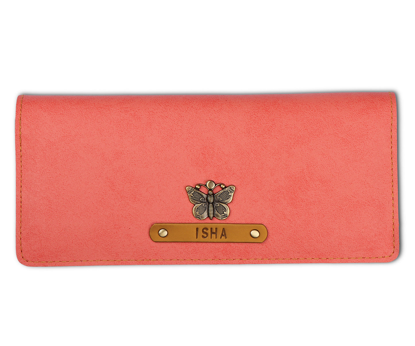 Peach Womens Wallet - The Junket